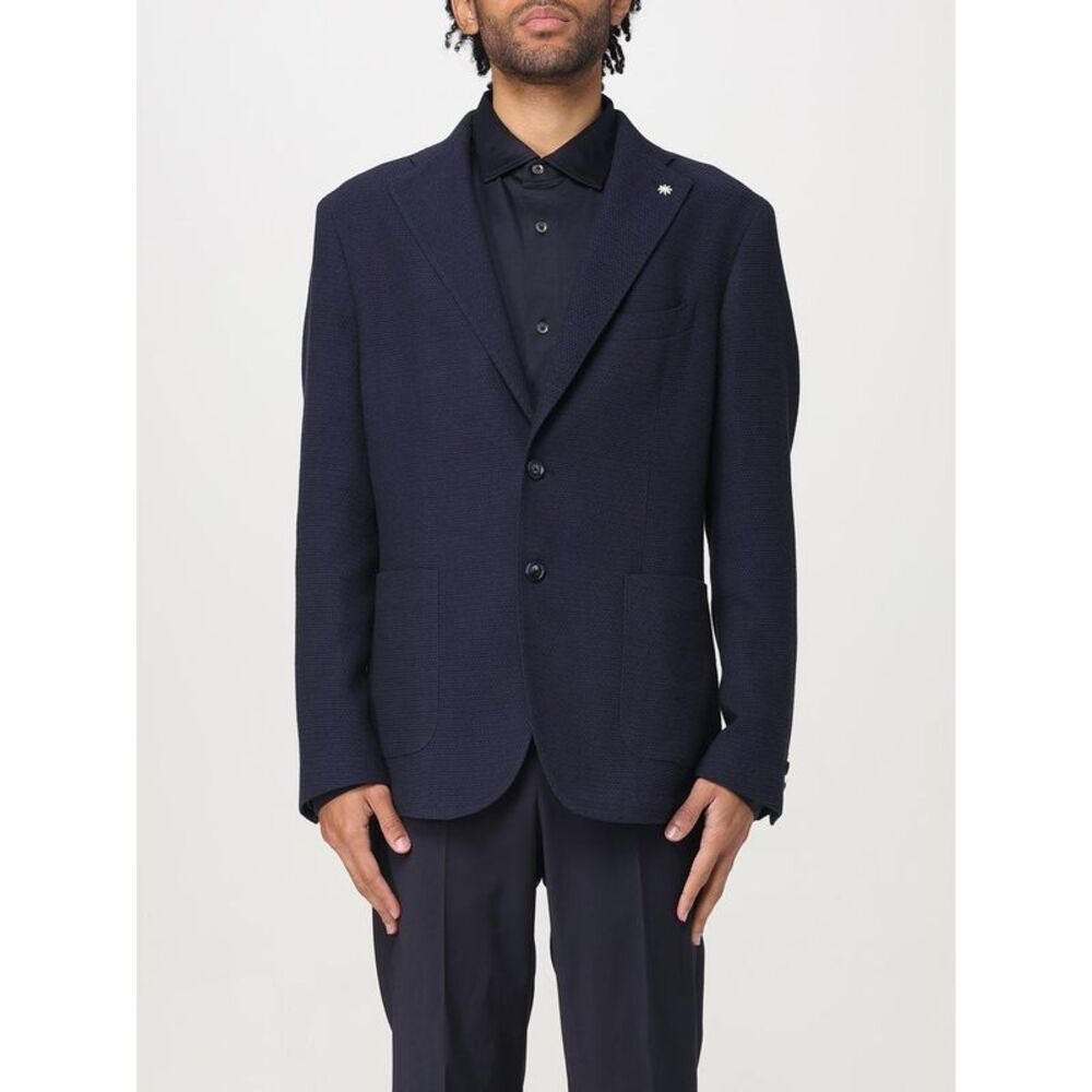 Manuel Ritz Jacket Men Blue